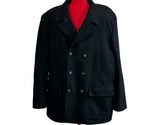 Ralph Lauren Men&#39;s Military Wool Naval Peacoat Jacket XL EUC - $98.95
