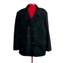 Ralph Lauren Men&#39;s Military Wool Naval Peacoat Jacket XL EUC - £77.81 GBP