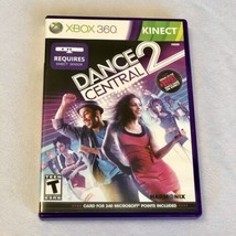 Dance Central 2 Microsoft Xbox 360 KINECT Video Game - W/ Manual Tested - £8.49 GBP