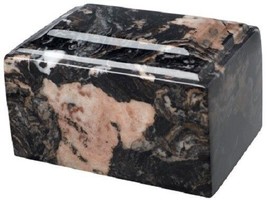 Small/Keepsake 2 Cubic Inch Mission Tuscany Cultured Marble Cremation Urn - £136.91 GBP