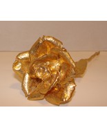 24k Gold Dipped Rose - Yellow 24k Gold Rose - 8&quot; - £15.62 GBP