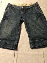 Banana Republic Women&#39;s Shorts Flap Pocket Stretch Shorts Cuffed Size 31 - $24.75