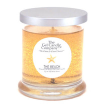 The Beach Scented Gel Candle - 120 Hour Deco Jar - £11.25 GBP