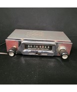 Vintage All Transistor Chrome Face Car Radio 100007-010 Solid State Japa... - $755.16 MXN