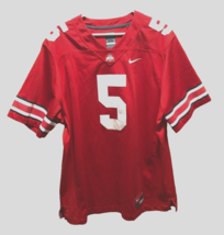 Ohio State Buckeyes #5 Vintage 90s NCAA Big Ten Red Nike Football Jersey 2XL - $42.01