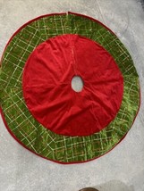 Red, Green Sequined Tree Skirt 46“  Red Green - £9.49 GBP