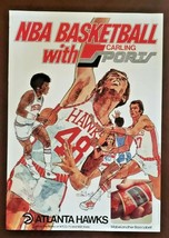 Vintage 1990&#39;s NBA Atlanta Hawks Carling Brewing Black Label Poster NOS ... - £19.66 GBP