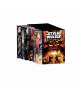Star Wars Episodes I-VI Scholastic Paperback Trade Book Set Of 6 Pre Own... - $36.83 CAD