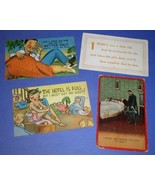 ADULT VINTAGE POST CARDS LOT OF 4 DIFFERENT - $39.99