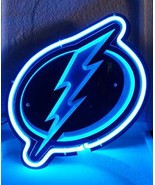 NHL Tampa Bay Lightning 3D Acrylic Beer Bar Neon Light Sign 11&#39;&#39; x 12&#39;&#39; - £155.58 GBP
