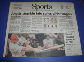 MARK MCGWIRE NEWSPAPER SUPPLEMENT OC REGISTER 9-16-1998 - $22.99