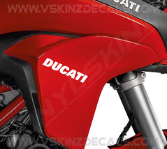 Ducati Logo Fairing Decals Stickers Premium Quality 5 Colors Supersport ... - $11.00