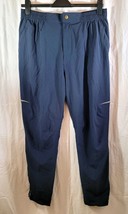 Windbreaker Bike Cycling Pants Navy Blue Zip Pockets Mens Tag 4XL Fits 3... - £12.47 GBP