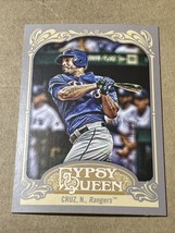 2012 Topps Gypsy Queen #157B Nelson Cruz IMAGE VAR SP Texas Rangers - £3.49 GBP