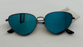 Blue Pilot Sunglasses Metal Frame With Metal Glasses Mens Womens Shades ... - £7.47 GBP