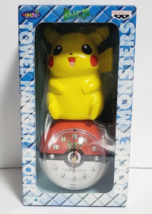 Pokemon Towel Hanger Clock Ver,Pikachu 2001 BANPRESTO Prize Item Old Rare - £70.18 GBP