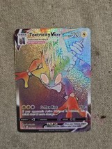 Pokémon TCG Toxtricity VMAX Rebel Clash 196/192 Holo Secret Rare - $7.67