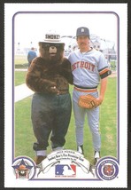 Detroit Tigers Jack Morris 1987 Smokey The Bear Fire Prevention Card # 6 Nm - £2.39 GBP