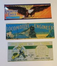 3 Reproduction Advertising Tin Signs - £4.70 GBP