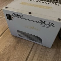 PEAVEY Audio Media Research PMA 70+ Studio Monitor Amplifier Powers Up Untested - £55.94 GBP