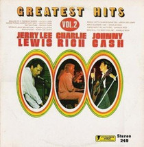 Greatest Hits Volume 2 [Vinyl] Jerry Lee Lewis / Charlie Rich / Johnny Cash - £15.63 GBP