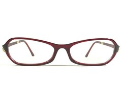 Silhouette SPX 1513 20 6051 Eyeglasses Frames Clear Red Gold 52-15-125 - $84.14