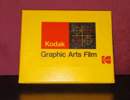 Kodak 4570 / 153 4304 Estar Pan Masking Film 4x5&quot; 50 Ct / 1983 SEALED VI... - $157.50