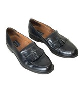 Bostonian Loafers Shoes Sz 12 M Classics First Flex Black Leather Tassel... - £28.30 GBP
