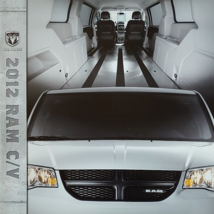 2012 RAM C/V Cargo Van sales brochure catalog 12 Dodge Grand Caravan  - £4.48 GBP