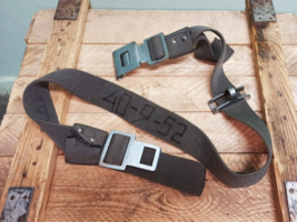 USSR Soviet Fireman Rescue Uniform Belt . Original. Made in USSR - $28.70