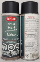 (2 Ct) Krylon Black Chalk Board Spray Paint 340 g - $29.69