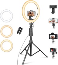 Eicaus 12&quot; Ring Light With Tripod Stand And Phone Holder,Selfie Led Ligh... - £35.39 GBP