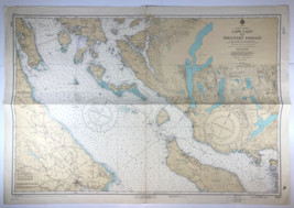 CAPE LAZO Nautical Chart Map VANCOUVER DISCOVERY Island BRITISH COLUMBIA... - £23.36 GBP