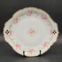 Antique c.1910 Bawo &amp; Dotter BWD729 Elite Limoges France Pink Floral Ros... - $19.79