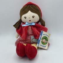 Baby Gund Little Red Riding Hood Plush Doll Toy Infant Girls Fairy Tale - £7.65 GBP
