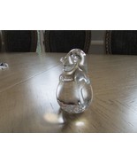 Wedgwood Crystal Penguin Paperweight Figurine Made in England 2-7/8&quot;H - $17.63 CAD