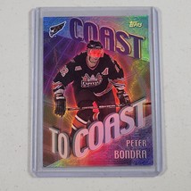 Peter Bondra Hockey Card #CC-5 Coast to Coast 2002-2003 Topps Washington... - $3.98