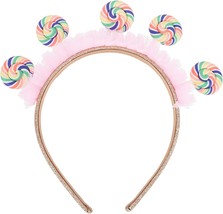 Lollipop Headband Princess Decor Pink Decor Pink Hair Accessories Carniv... - $28.79
