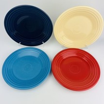 Fiesta Luncheon Plate 9” Inch Set Of 4 Multi Color (Cobalt, Lapis, Scarlet, +) - £33.46 GBP