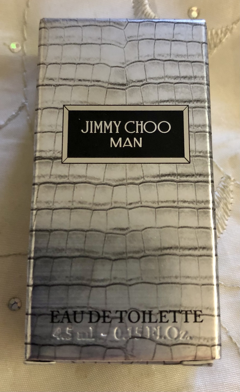 JIMMY CHOO MAN 4.5 ml EDT eau de toilette MINI Splash Men Cologne - $8.95