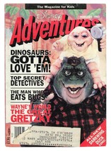 ORIGINAL Vintage Feb 1992 Disney Adventures Magazine ABC Dinosaurs Baby &amp; Earl - £11.67 GBP