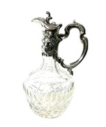 Antique silver plate Art Nouveau Topazio silver plate and cut glass CLARET - €426,53 EUR