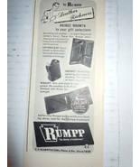Vintage Rumpp Men&#39;s Leather Wallets Print Magazine Advertisement 1946 - €3,41 EUR
