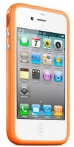 TPU Bumper Case for iPhone 4 / 4S - Orange - £10.95 GBP