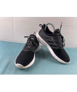 Adidas Sneakers Big Kids Youth 4M Lite Racer Running Shoes Black Mesh Tr... - €16,96 EUR