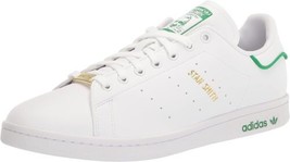 adidas Originals Mens Stan Smith Sneaker, Ftw White/Green/Active Purple Size 6 - £54.52 GBP