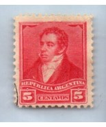 1892/95 ARGENTINA Stamp - Rivadavia, 5c SC#96 1776A - $1.49