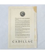 Vintage 1923 Cadillac Motor Car Company Automobile Print Ad   - $9.07 CAD
