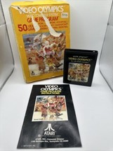 Vintage Atari 2621 Game Video Olympics  Complete In Box 50 Games CX2621 - £11.76 GBP
