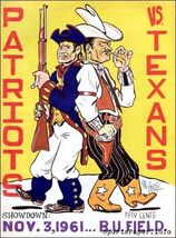 NFL NCAA College Football Program Metal Sign 12X8in Vintage Old Art Prin... - $24.74